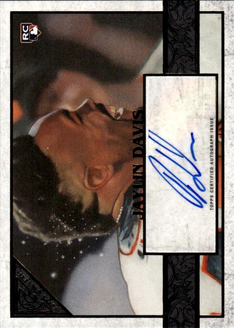 2020 Topps Gallery #57 Jaylin Davis Autographs