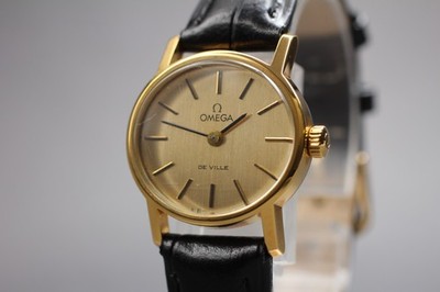 Near MINT] Vintage OMEGA De Ville Cal.625 Hand Winding Gold 24mm
