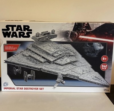 Disney Star wars  Imperial star destroyer 3d puzzle set, includes 3 small ships