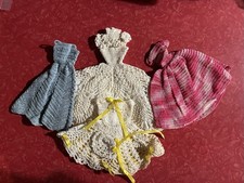Vintage Barbie Crochet Dresses Clothing
