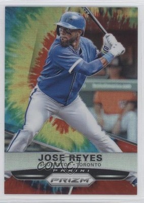 2015 Panini Prizm Tie-Dye Prizm 16/50 Jose Reyes #96 04br