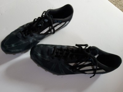 ADIDAS Arriba 4 Black Silver Distance Track&Field Spikes Lace Cleats Mens sz 11