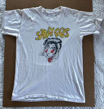 Vintage - STRAY CATS - T-Shirt -  1980's - Seller Owned - not a reproduction