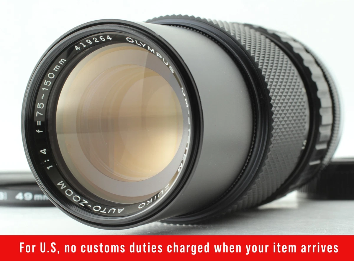 OLYMPUSオリンパス 交換レンズ OM-SYSTEM ZUIKO 75-150mm F4【中古】【送料無料】 2026年最新】Yahoo!オークション -olympus zuiko auto zoom 75-150mmの