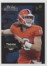 2021 Wild Card Alumination Light Show Blue Trevor Lawrence #LS1 Rookie RC 1dm7. rookie card picture