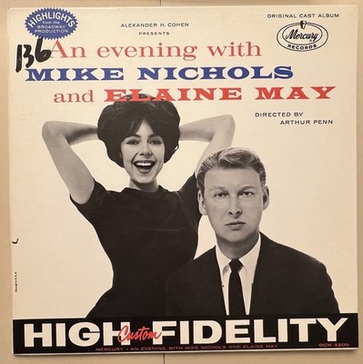 An Evening With Mike Nichols And Elaine May Vinyl Mercury Gatefold OCM 2200 VG