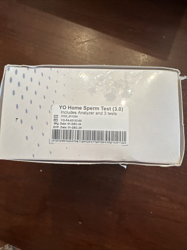 YO Home Sperm Test Home Semen Analysis Tests Sperm Exp 12/2029 - Picture 6 of 13