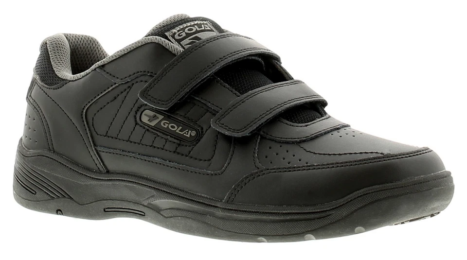 Gola Mens Trainers Belmont touch fastening wf Touch Fastening black UK Size
