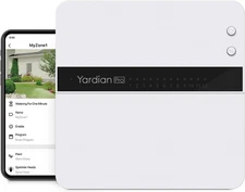 Yardian Pro Smart Sprinkler Controller 6 Zone Control Buttons, Apple HomeKit