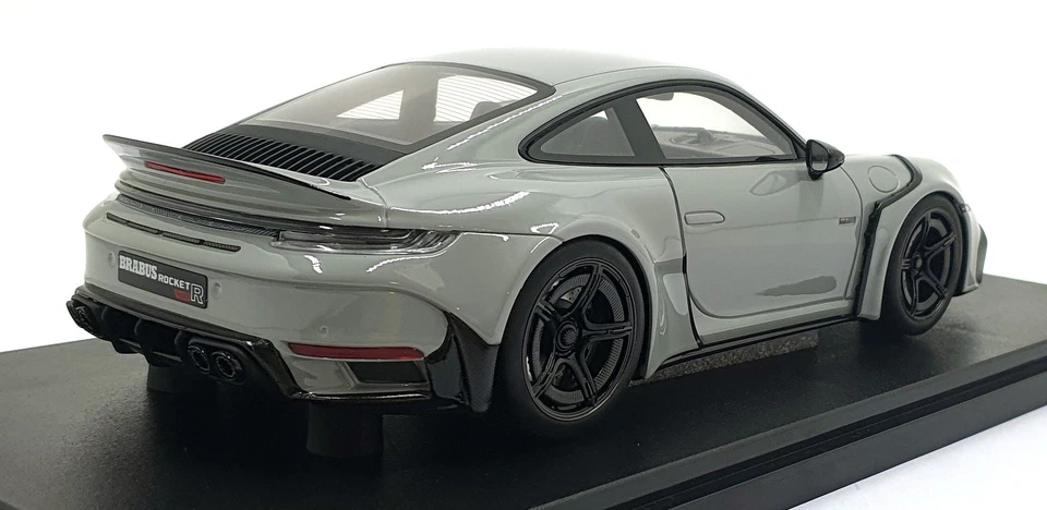 GT Spirit escala 1/18 resina GT930 - Porsche Brabus 900 Rocket R - gris Foto 2 de 4