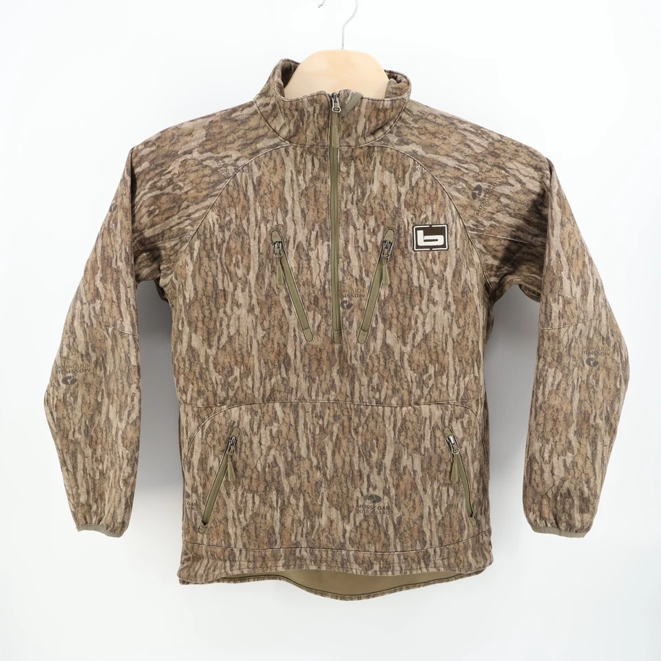 BANDED GEAR HEAVY TEC POLAR Roble Mossy Camuflaje Pull Over 1/2 Cremallera Para Hombres M Caza Foto 3 de 4