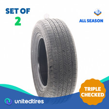 Set Of 2 Used 26570r18 Bridgestone Dueler Ht 685 116t - 7.532 Set Of 2 Used 26570r18 Bridgestone Dueler Ht 685 116t - 7.532