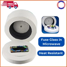 Glass Jewelry Tools Professional Microwave Kiln, Heat Resistant, Compact, Safe