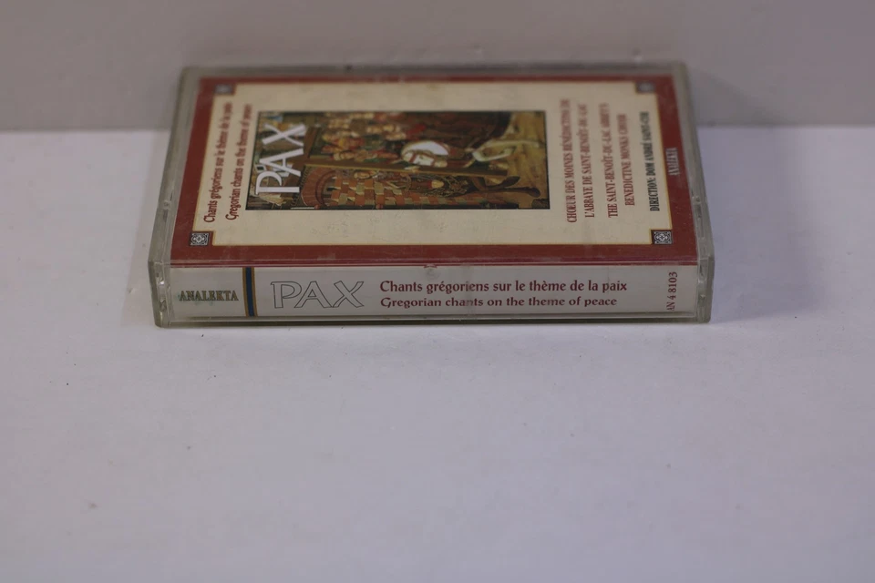 Choeur Des Moines Bénédictins Gregorian Chants on the Theme of Peace Cassette... - Image 3 of 4