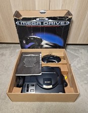 Sega Mega Drive 16-Bit Console Boxed - Tested & Working