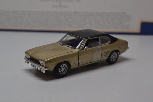 CARARAMA - FORD CAPRI MKI - METALIC GOLD - 1/43 SCALE MODEL CAR - UNBOXED