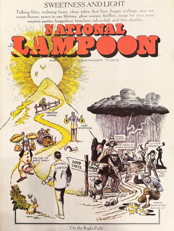 National Lampoon #36 March 1973 Comix Edward Gorey Bruce Springsteen Doug Sahm