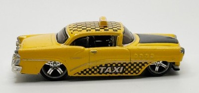 Maisto 1955 Buick Century Taxi Used Under License 1:64 No Front Bumper