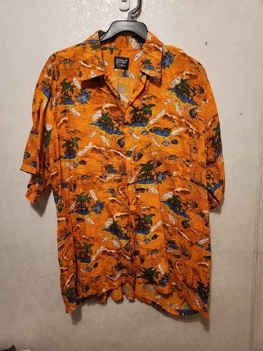 Camisa deportiva nacional de Manhattan para hombre Camisa hawaiana para hombre Talla XL Jamaica Tropic - Imagen 1 de 6