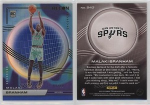 2022-23 Panini Recon Rookies Holo Blue /99 Malaki Branham #243 Rookie RC