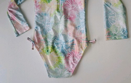 THE ORIGINAL FLAP HAPPY 50% UV PROTECTION CHILD COLORFUL SWIMSUIT (SIZE: 4) - Picture 8 of 12