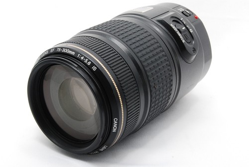 【COMO NUEVO】 Lente Canon EF 75-300mm f/4-5.6 IS USM AF ZOOM de Japón #10005 - Imagen 3 de 10
