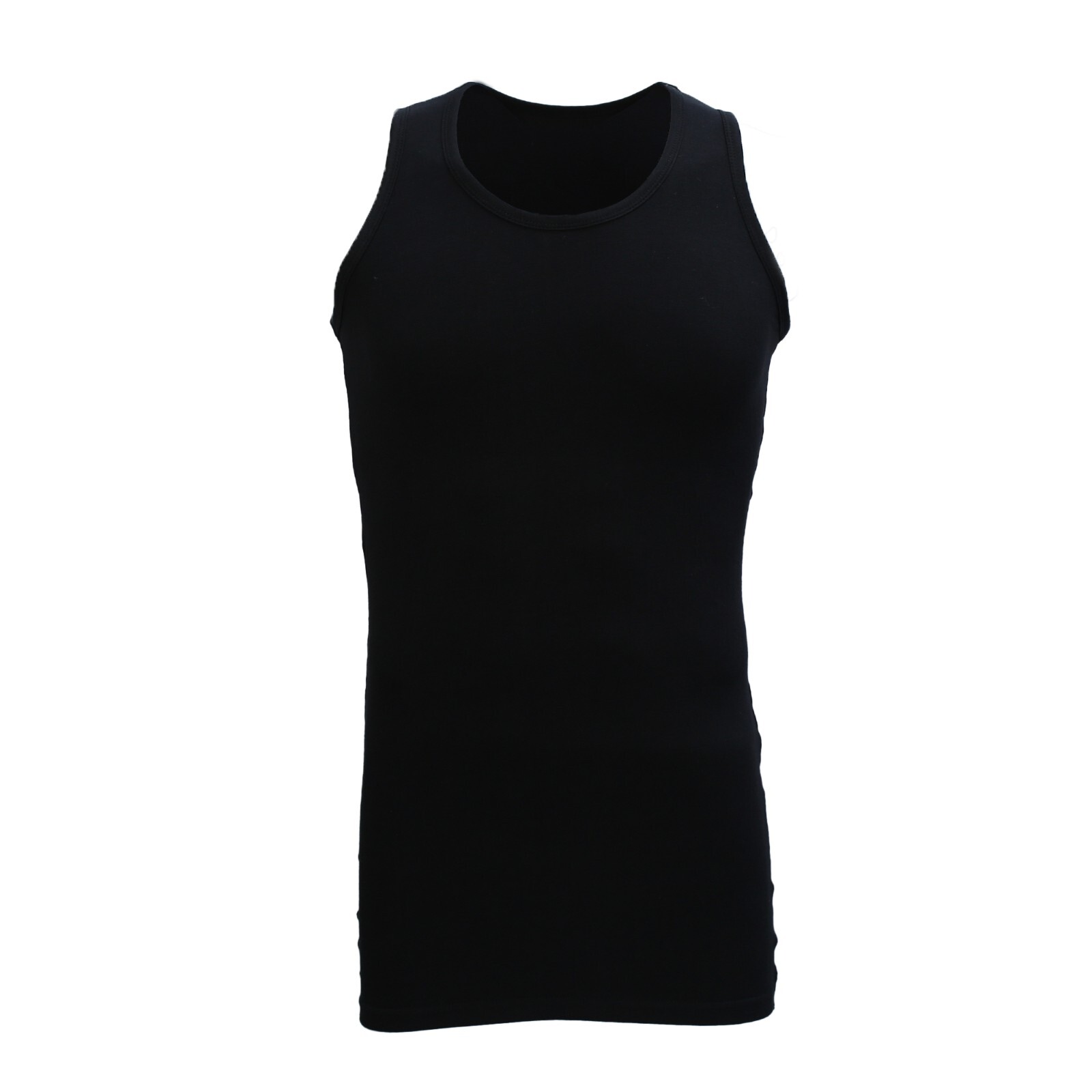 Mens Vest Tops Cotton Plain Classic Vests Summer Training Gym Tank Top Pack NEW eBay