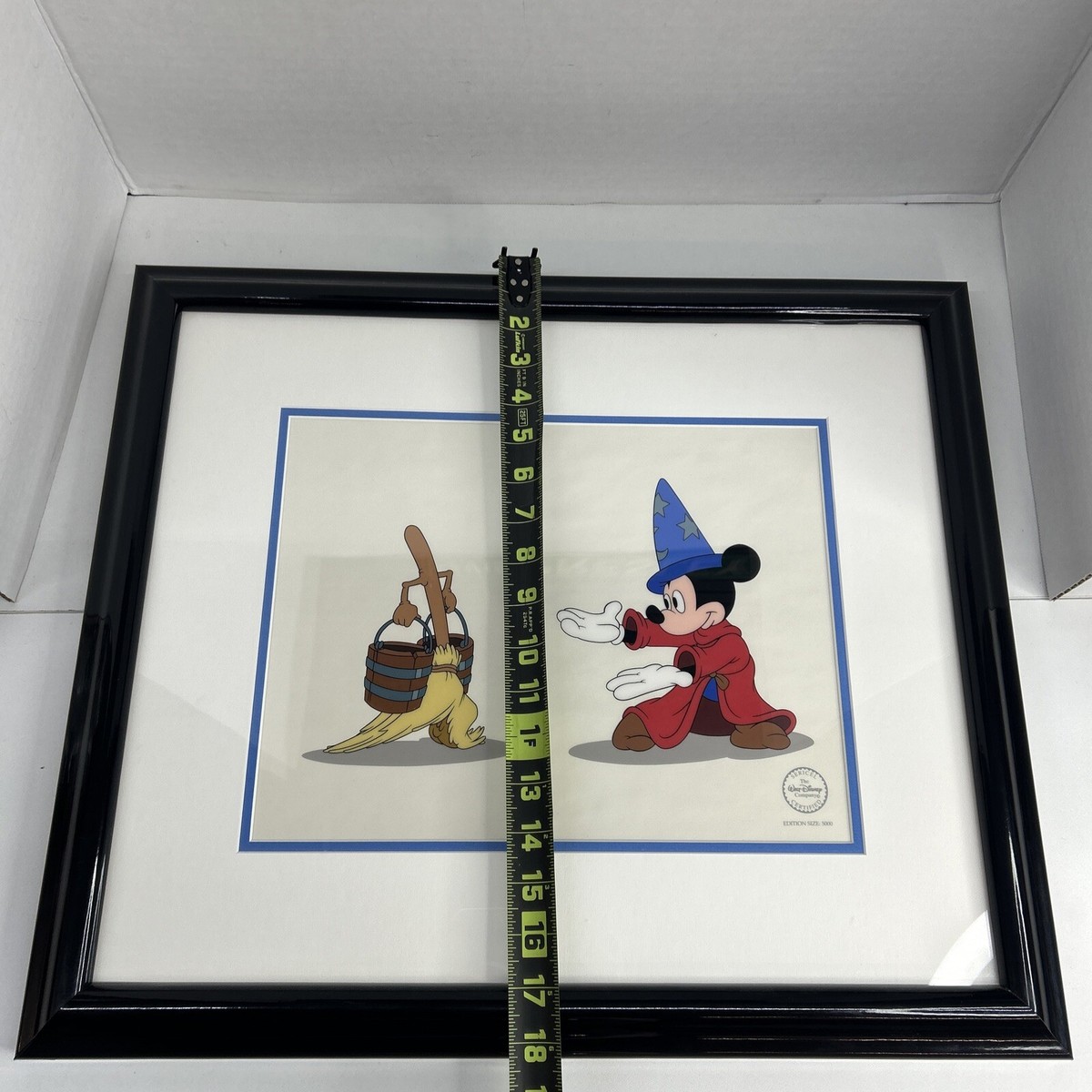 Rare Disney Fantasia Mickey Mouse Sorcerer's Apprentice & Broom