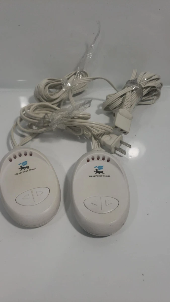 Westpoint Home Stevens Electric Blanket 3-Prong model 202 Dual Controller |  eBay