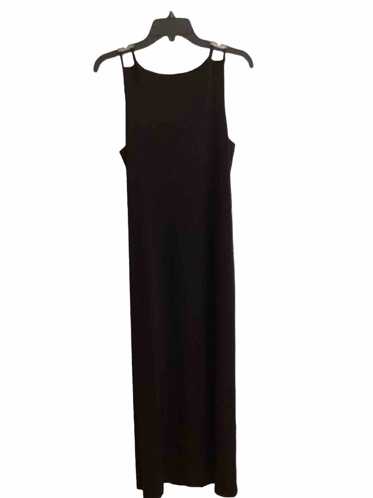 Maxi abito Michael Kors nero slinky con fessura taglia S nuovo senza etichette flirty sexy
