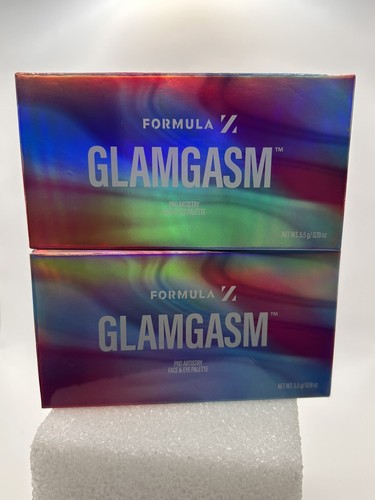 2X~Formula Z Glamgasm Pro Artistry Face & Eye Palette~5.5g / 0.19 oz~NEW IN BOX
