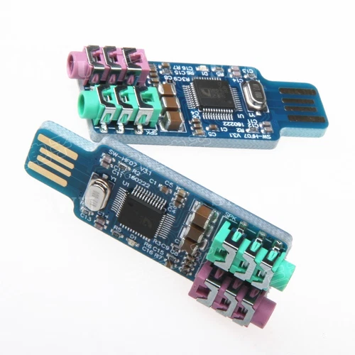CM108 USB Drive Free USB Sound Card Laptop Computer External Sound Card Module U