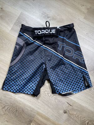 Mens Torque Shorts Evolution Boxing Active ware  Shorts Size 33 Blue Black
