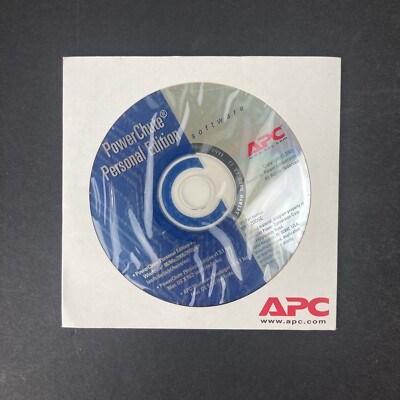 APC PowerChute Personal Software v1.3.1 Windows 98/Me/2000/2003/XP Mac OSX 10.2