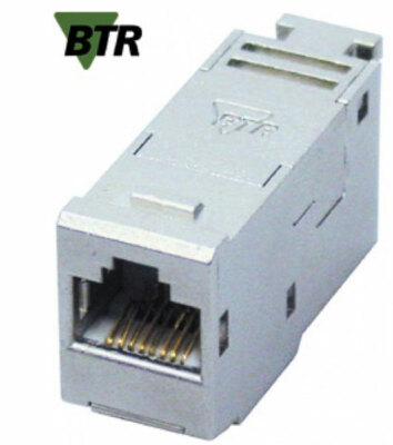 Metz Connect BTR E-DAT modul Cat6A Anschlussbuchse werkzeuglos auflegen 130910-I