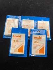 HAWID 40X26 CLEAR MOUNTS 5 PACKS OF 50, NEW WITH FREE SHIPPING!!!