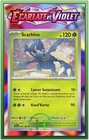 Scarhino - EV1:Écarlate et Violet - 002/198 - Carte Pokémon Française Neuve