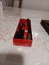 Vintage Brush  Shoehorn Tie Rack Wall Plaque