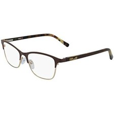 NEW Diane von Furstenberg DVF 8073 210 Brown Eyeglasses 50mm with DVF Case