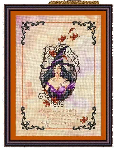 Kits de Punto de Cruz de Halloween