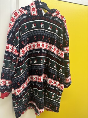 Oversized Mickey Mouse Hoodie Snoodie Blanket Unisex One size 10-16 Christmas