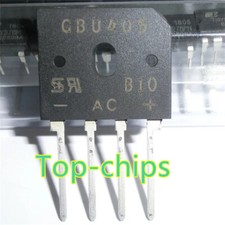 5 PCS GBU405 SIP-4 Single Phase 4.0 AMPS. Glass Passivated Bridge Rectifiers
