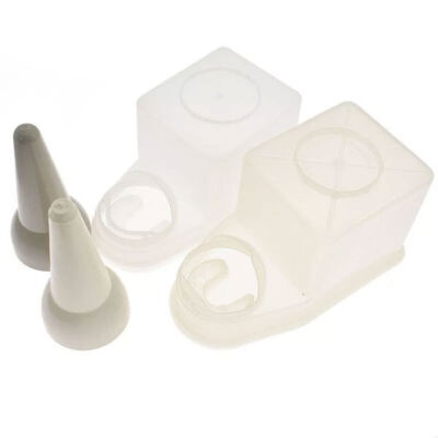 Non Spill Glue Pot and Brush Cement Keeper Anti Evaporation Leather - Cement Pot for Shoe Industry Made by PP, Shoe Glue Can