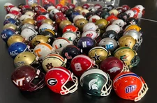 NCAA POCKET PRO TEAM HELMETS - SINGLES ** YOU PICK **