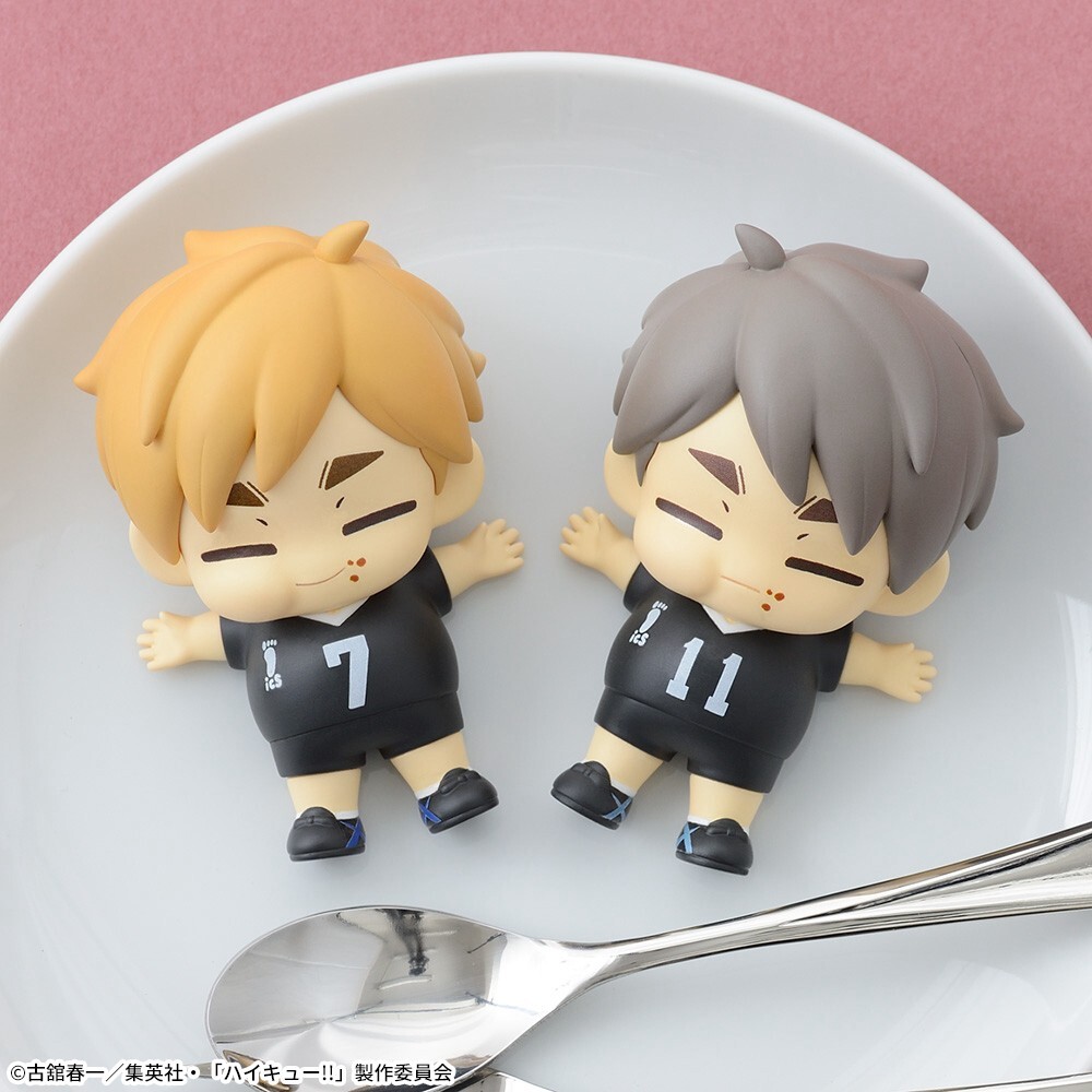 SEGA Haikyu!! Manpuku Mini Figure set 2 Atsumu Miya & Osamu Miya