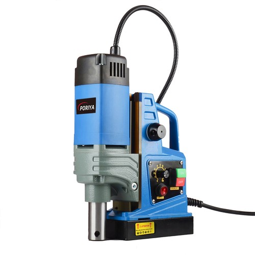 1550W Magnetic Drill 6 Bits 2922lbf/13000N Portable Mag Drill Press 500RPM - Picture 18 of 21