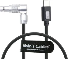  Alvin's Cables USB-C to 2 Pin Power Cable for RED Komodo 45cm Fast Charging