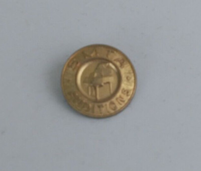 SMTA Auditions Gold Tone Lapel Hat Pin