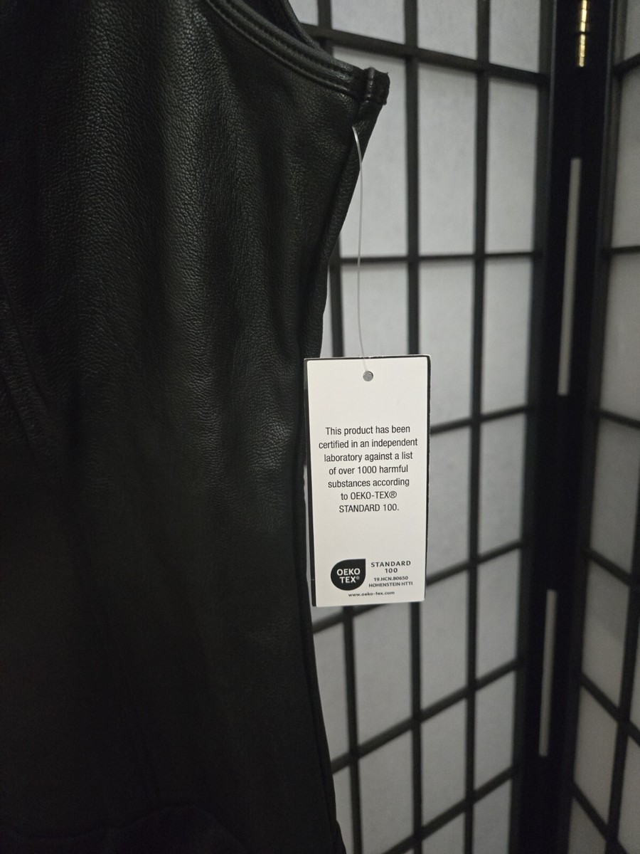 INC International Concepts | NWT Faux Leather Bodysuit Keyhole