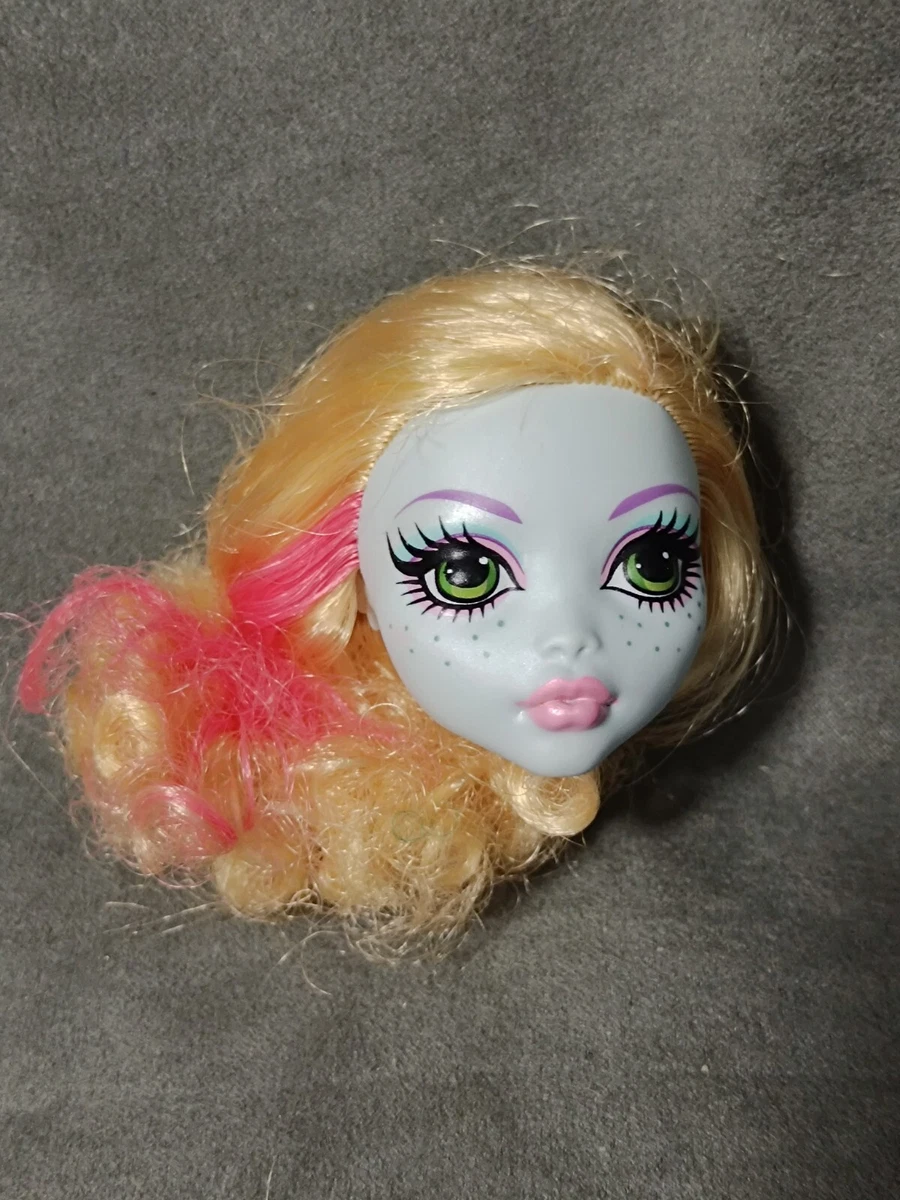 MONSTER HIGH G1 REPUESTO de CABEZA Muñeca LAGOONA BLUE serie "WHEEL LOVE"